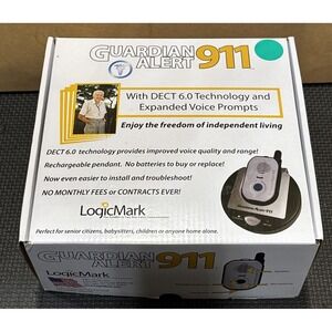 LOGICMARK GUARDIAN ALERT 911 Emergency Alert System Model 30511 NEW Open Box